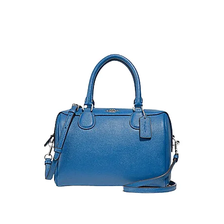 Coach F32202 SV/YZ Mini Bennett Crossgrain Leather Satchel
